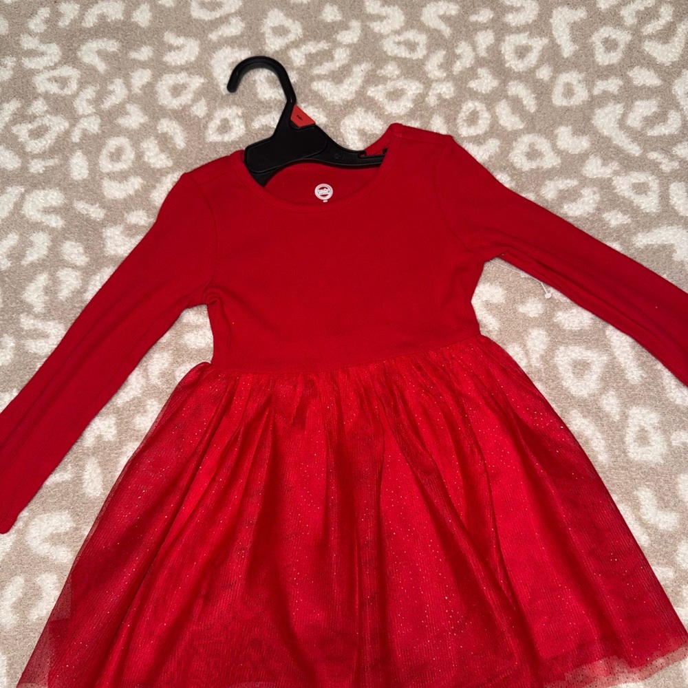 Wonder Nation Vibrant Red Knit Top